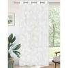 Voile feuillette 140x240cm blanc