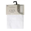 Voile passants dentelle