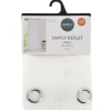 Voile simply reflet 140x240cm bl